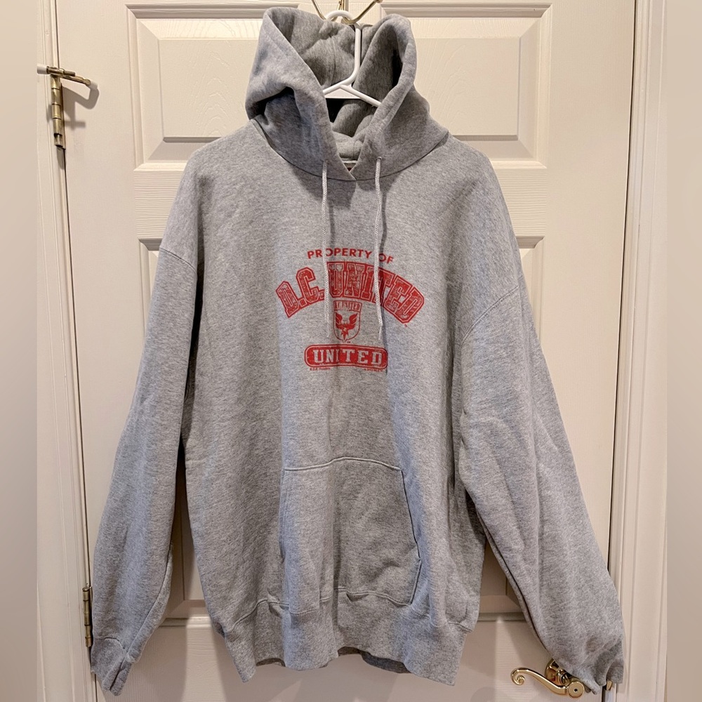 D.C. United Property Of Hooded Fleece Heather Adult X-Large
